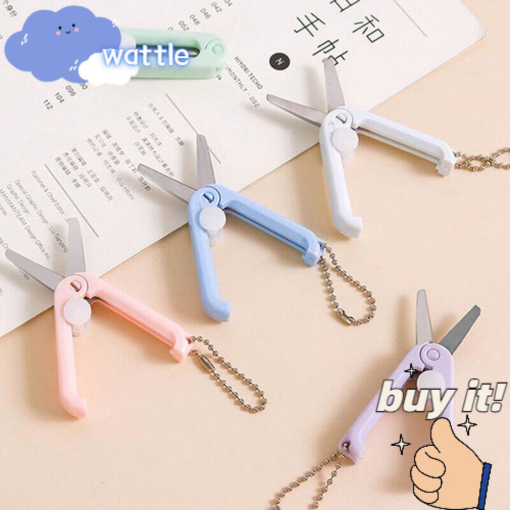 Bộ 3 Kéo Mini Đa Năng Bằng Thép Không Gỉ Tiện Dụng Cho Văn Phòng