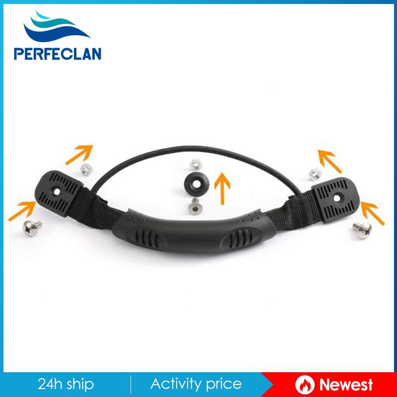 Set 2 Ống Đỡ Cần Câu Cá Màu Đen Cho Thuyền Kayak / Ca Nô