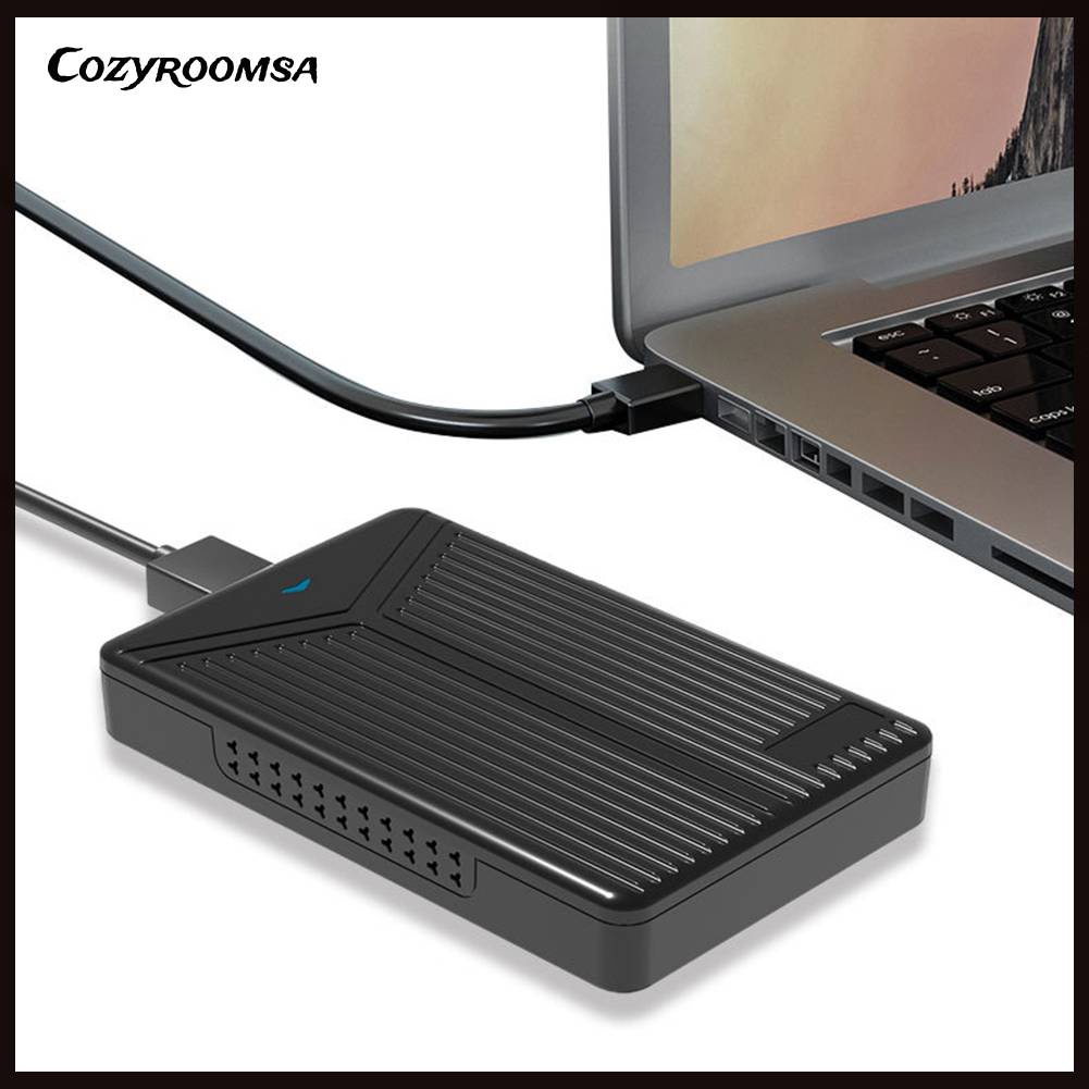 Hộp Đựng Ổ Cứng SATA SSD 2.5 Inch Usb 3.0 3.1 5Gbps Lên Đến 6TB Cho Windows / Mac OS / Linux