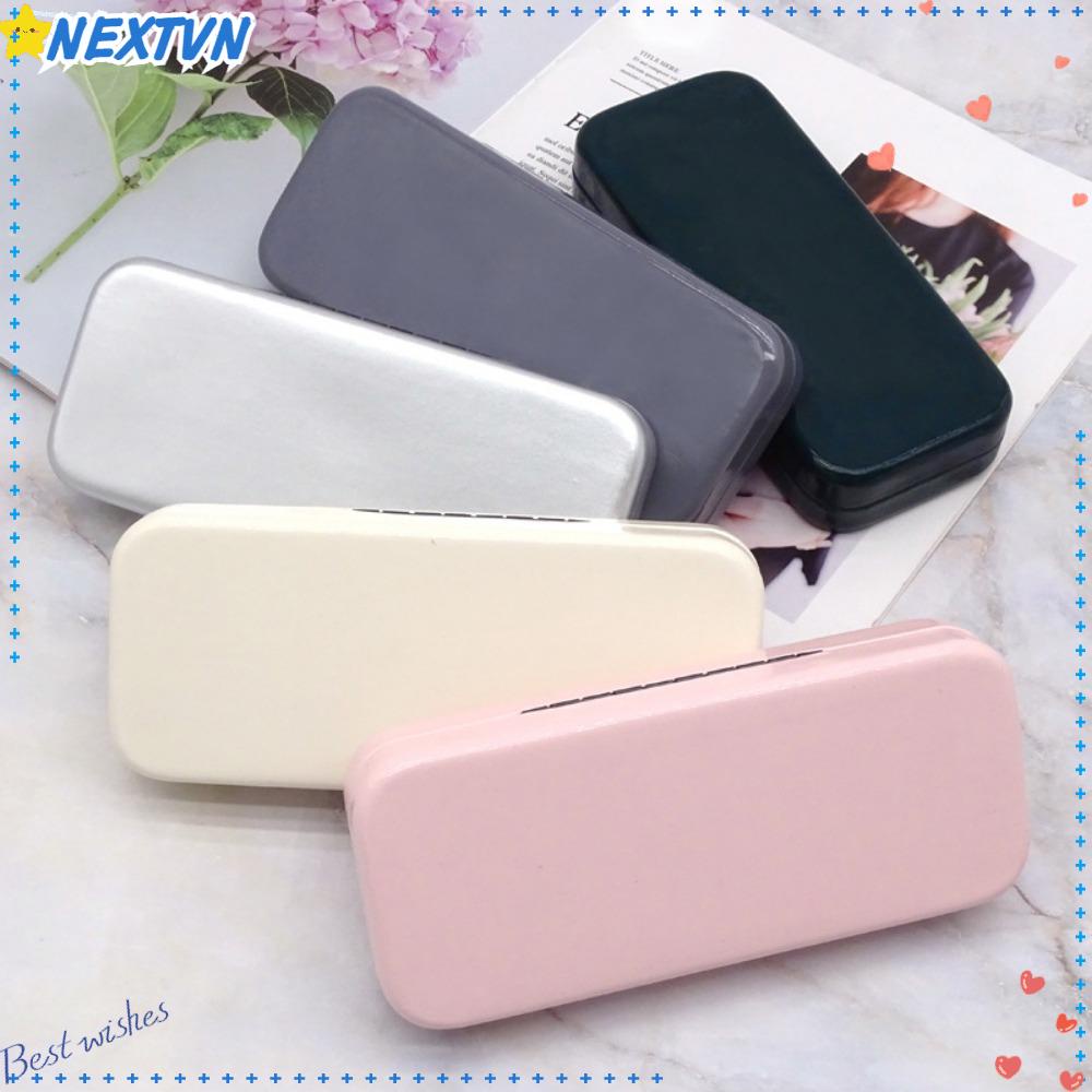 Hộp Đựng Mắt Kính Hình Vuông Bằng Vải Flannel