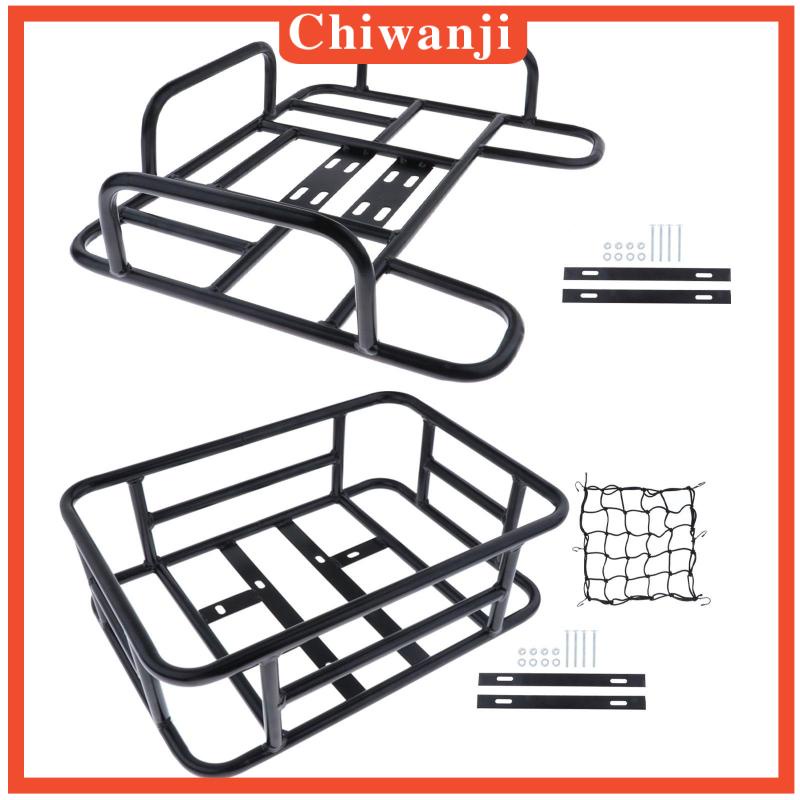 Giỏ Sắt Đựng Đồ Gắn Phía Sau Xe Đạp / Hành Lý Chống Mưa Tiện Dụng