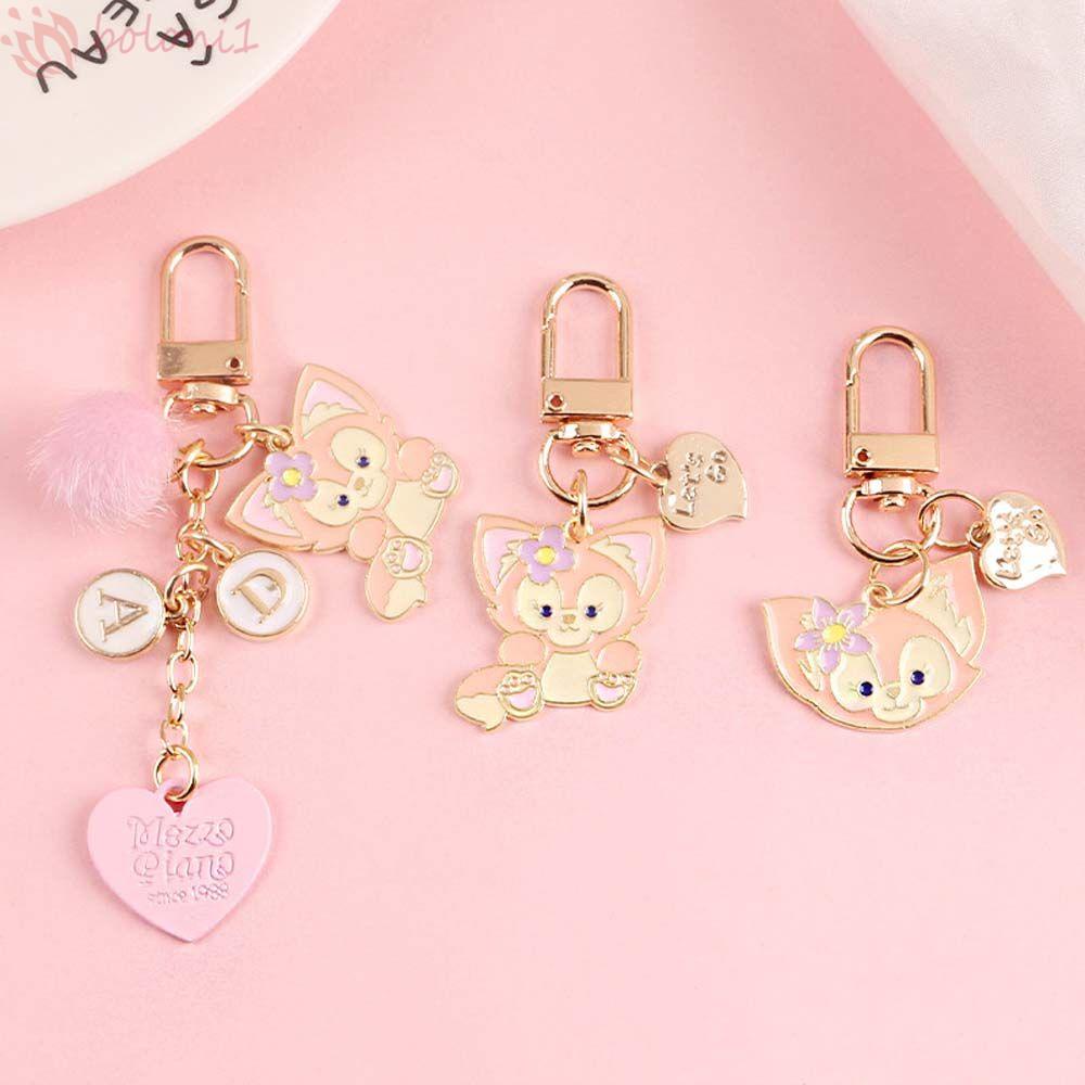 Móc Khóa Hình Trái Tim Có Chuông Lingna Sáng Tạo