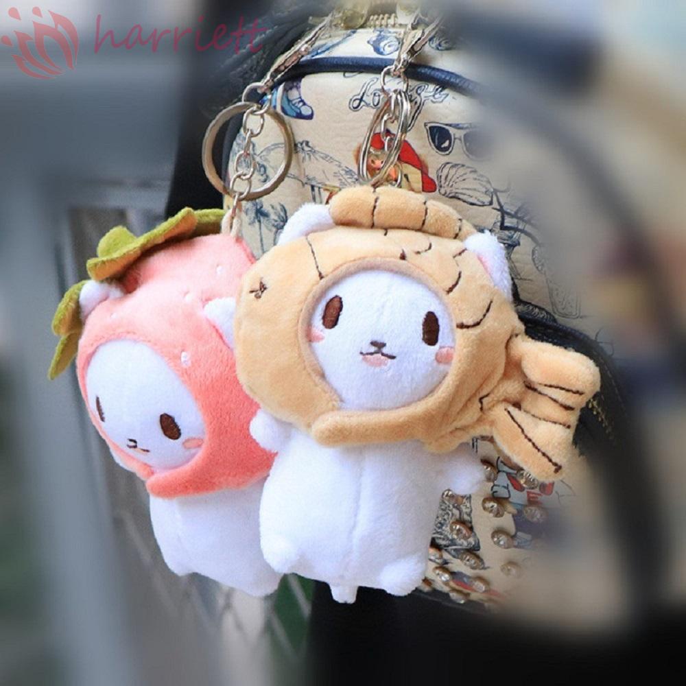 Móc Khóa Hình Mèo Nhồi Bông Dễ Thương