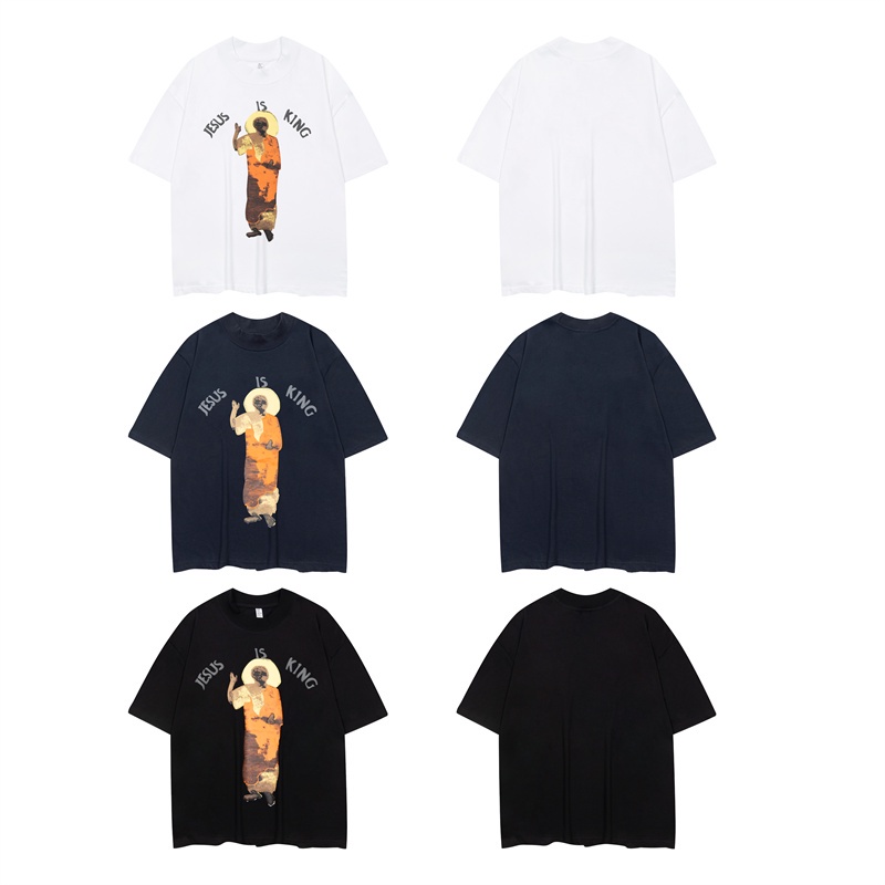 Áo Thun Ngắn Tay Thời Trang Đường Phố Cá Tính Cho Nam Nữ