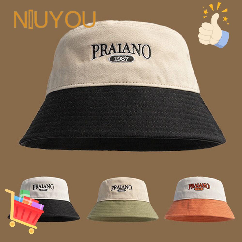 Mũ Bucket Thêu Chữ Phong Cách Hiphop Cho Nam Và Nữ