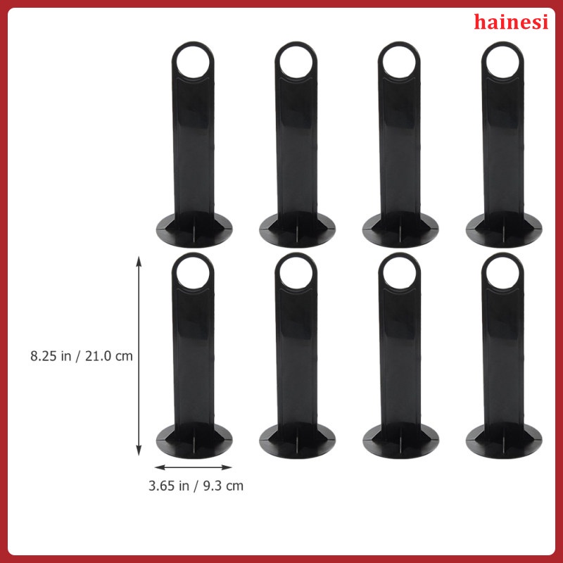 Set 8 Giá Đỡ Đĩa Hình Nón Bằng Nhựa Pp hainesi.vn