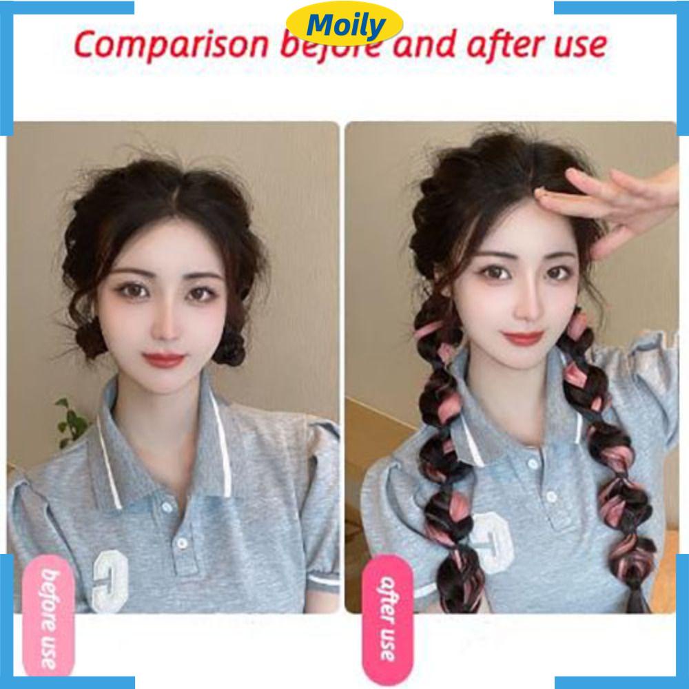 Tóc Giả Thắt Bím Tự Nhiên Dễ Thương Dành Cho Nữ