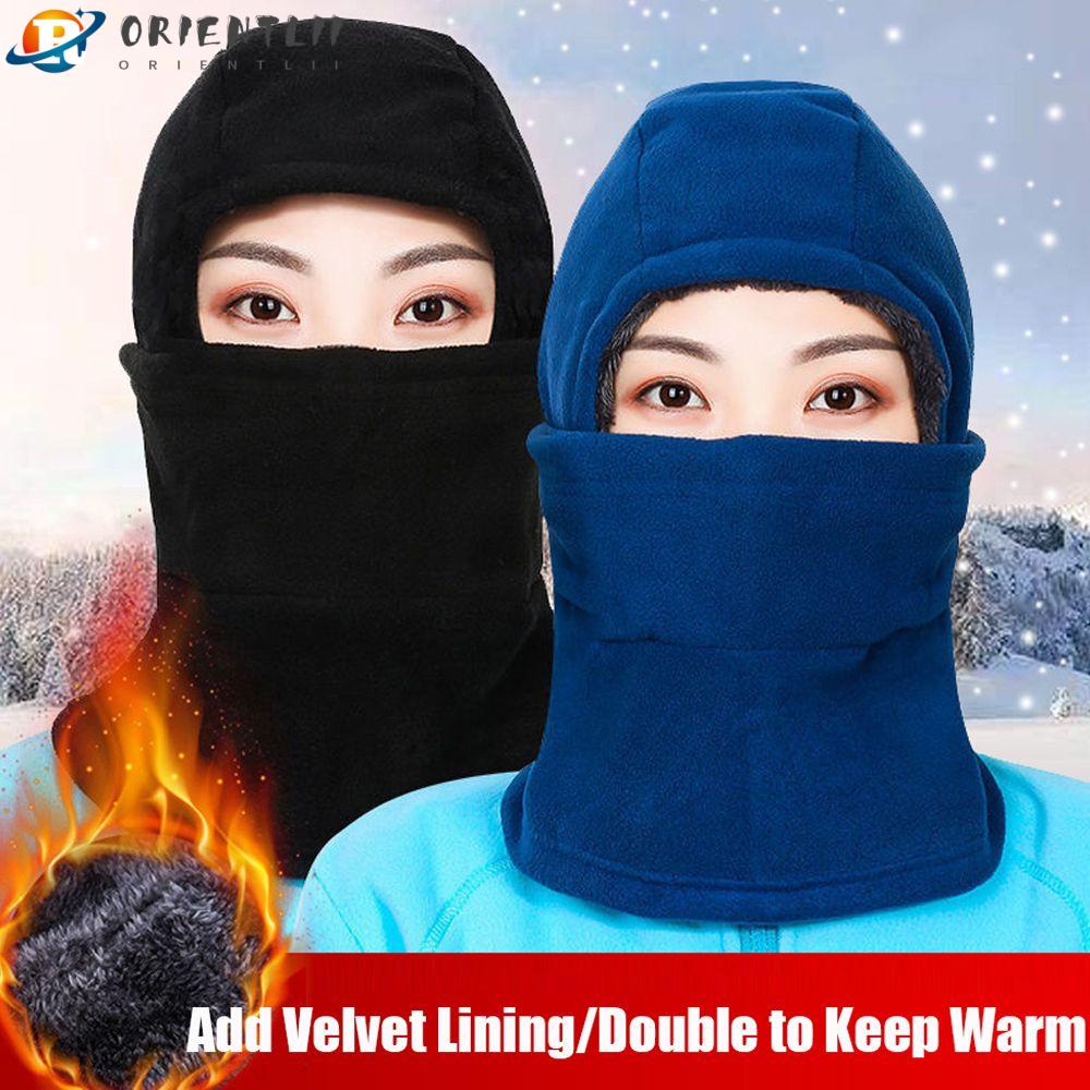 Mũ Lông Cừu Dày Chống Gió Giữ Ấm Cổ Cho Nam Và Nữ