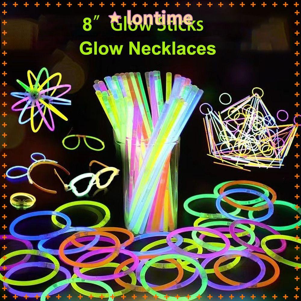 Set 100 Que Phát Sáng 8 Màu Trang Trí Tiệc