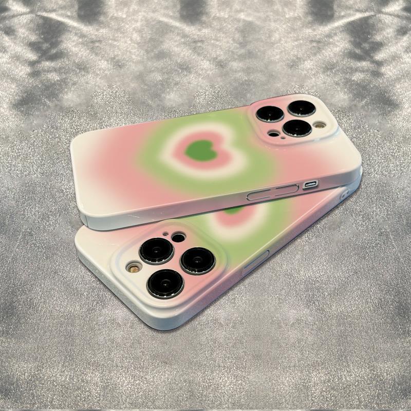 Ốp Điện Thoại Màu Xanh Lá Chống Sốc Đơn Giản Cho Iphone1214pro13 78 6In plus max FZDP