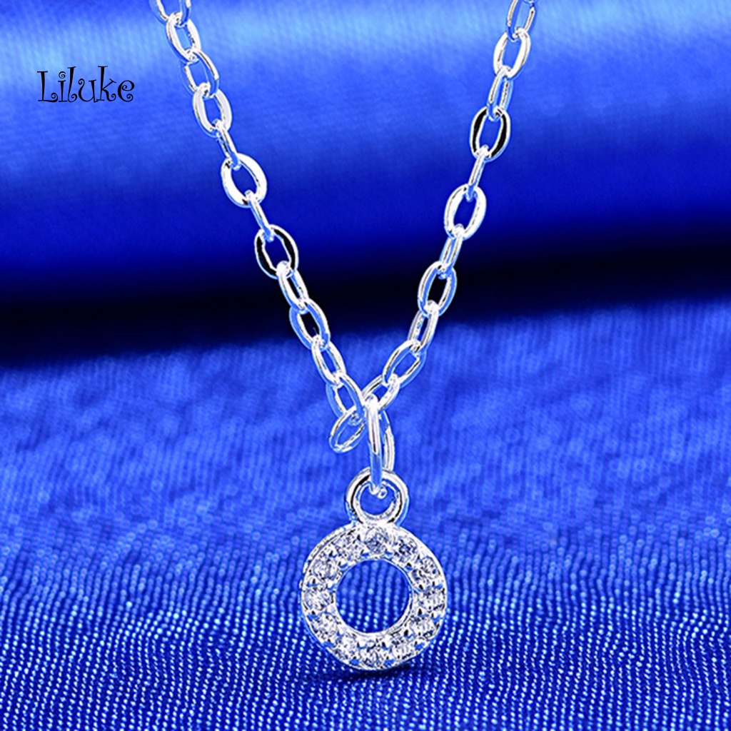 Vòng cổ Hợp Kim Trang Trí Chữ Phong Cách Hàn Quốc Cho Nữ