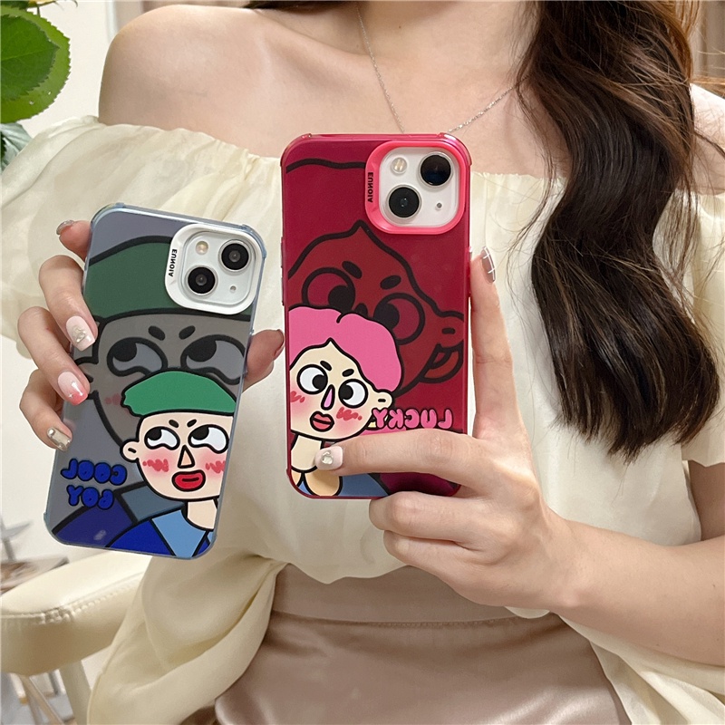Ốp Điện Thoại Mềm Họa Tiết Hoạt Hình Cho IPhone14 14Pro 14ProMax 13 13Pro 13ProMax 12 12P 12ProMax 11