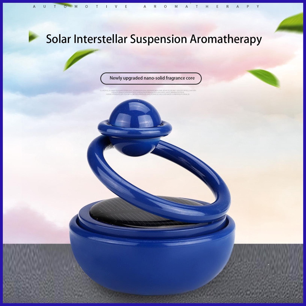 Máy Khuếch Tán Năng Lượng Mặt Trời Xoay Tự Động Trang Trí Xe Hơi