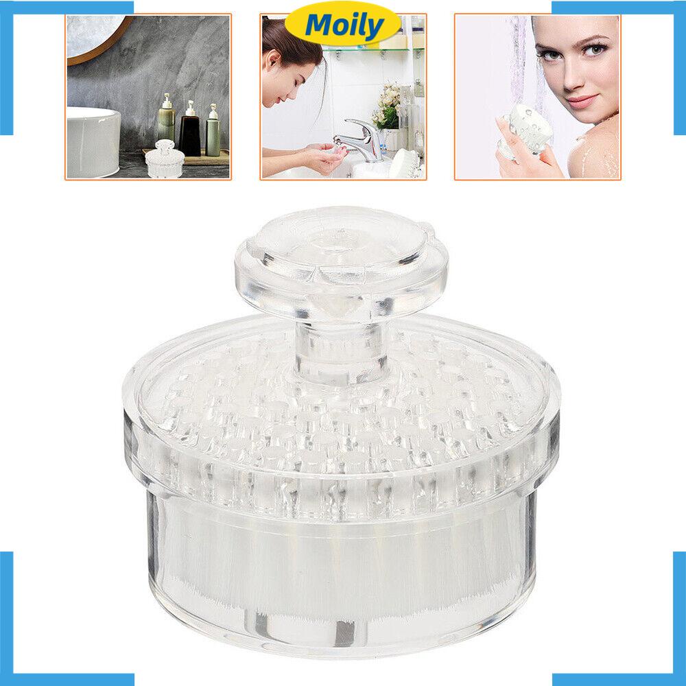 Cọ Rửa Mặt Làm Sạch Sâu Lỗ Chân Lông Đa Năng Có Nắp Đậy