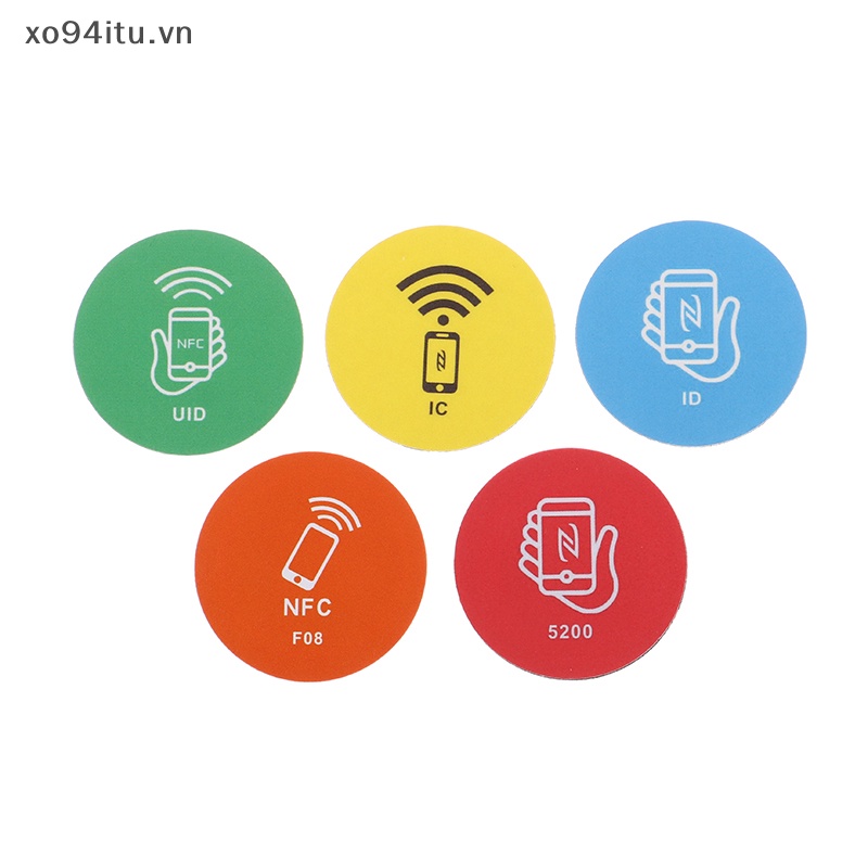 Nhãn Dán Bằng Kim Loại Chống Nhiễu Chìa Khóa XOITU RFID 125KHz T5577