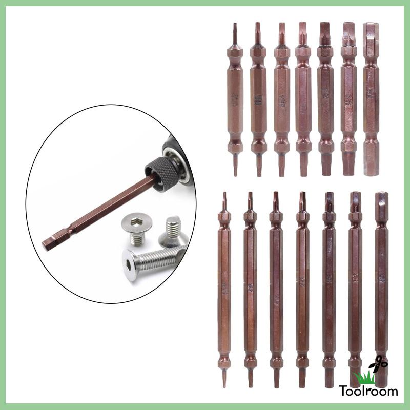 Bộ 7 Mũi Khoan Thép S2 Hai Đầu Chuyên Dụng