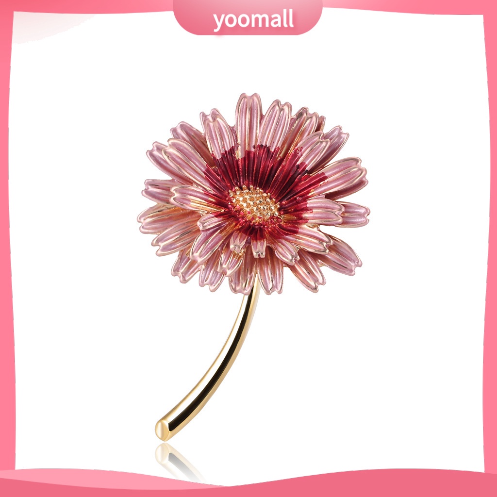 [YM] Trâm Cài Áo Bằng Hợp Kim Thân Thiện Với Môi Trường Hình Hoa