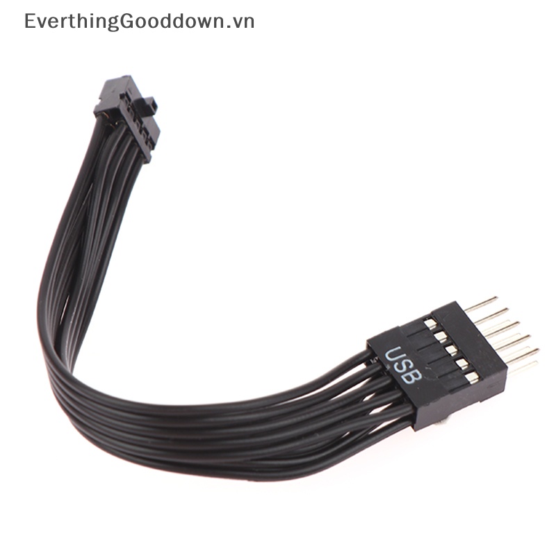 Bảng Mạch Chủ Chuyển Đổi Cổng USB Loại Nhỏ 10Pin Sang ATX 9Pin