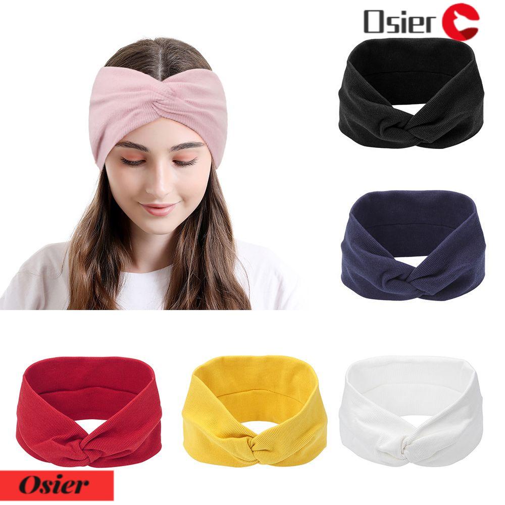 OSIER1 1 Băng Đô Dạng Xoắn Phong Cách Thể Thao Thời Trang Cho Nữ