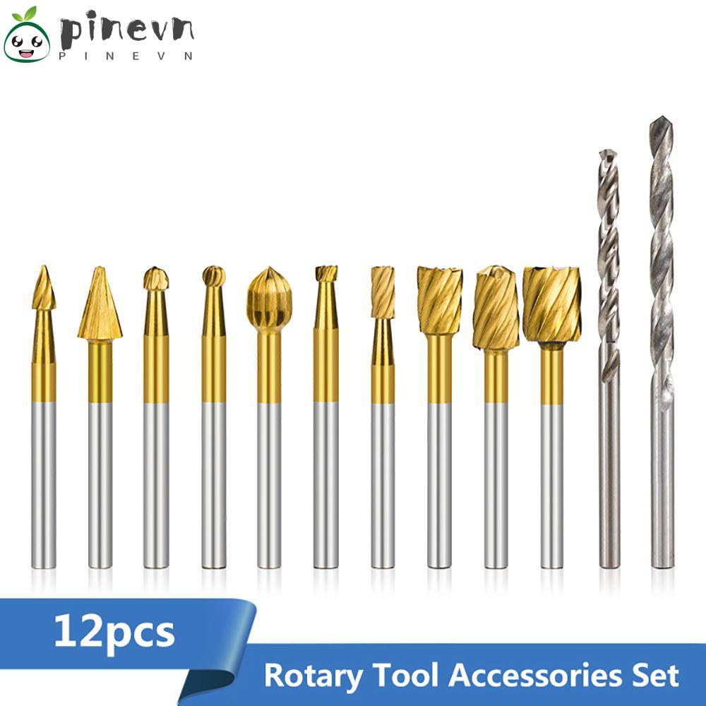 PINEVN Mũi Phay Cắt Kim Loại Bằng Cacbua Chuyên Dụng