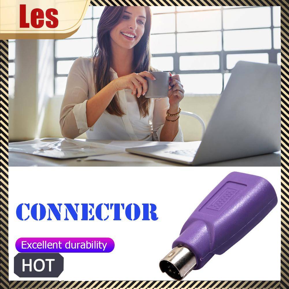 Set 2 / 5 Đầu Chuyển Đổi PS2 Đực Sang USB Cái