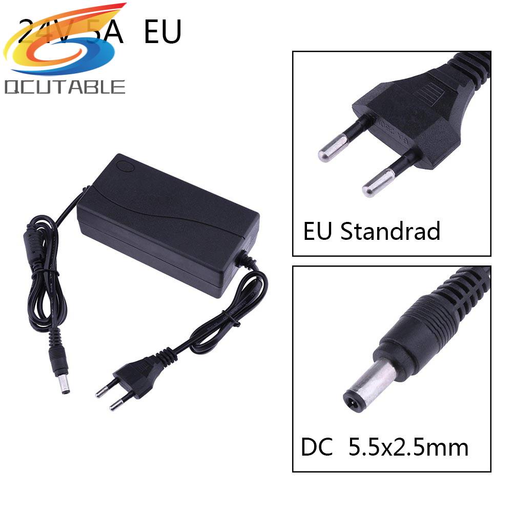 Bộ ChuyểN ĐổI NguồN ĐiệN 24V 5A AC Sang DC 5.5 * 2.5mm Cho ĐèN LED