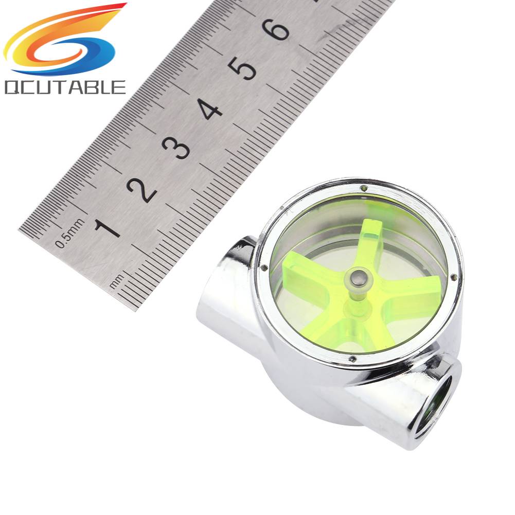 Đồng Hồ Đo Lưu Lượng Nước 5 Cánh G1 / 4 Cho Hệ Thống Làm Mát Máy Tính