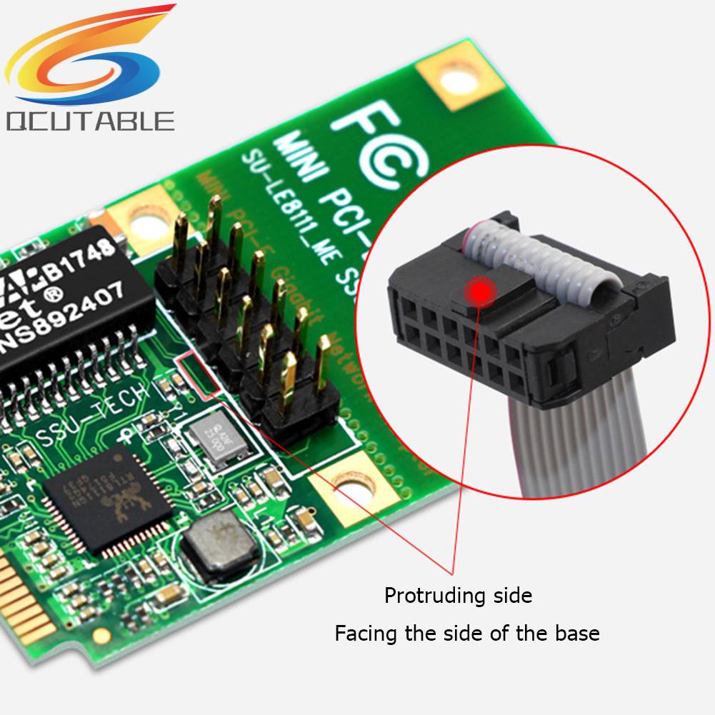 Thẻ Mạng Gigabit Có Dây SSU LE8111-ME MINI PCI-E Gigabit RJ45 Cho Máy Tính Xách Tay