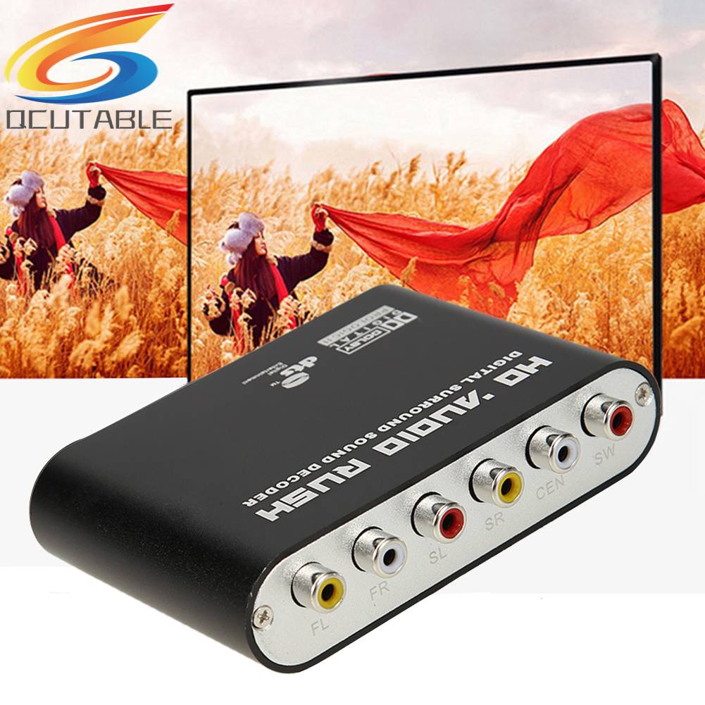 Bộ Thiết Bị Giải Mã Âm Thanh DTS / AC-3 Sang 5.1 CH SPDIF DTS / AC-3