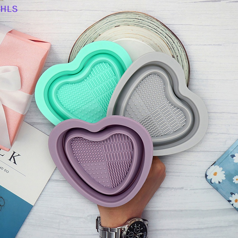 Bộ Dụng Cụ Vệ Sinh Cọ Trang Điểm Bằng Silicone Đa Năng Tiện Dụng