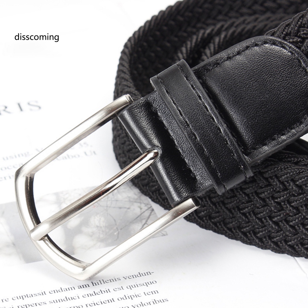 Băng Đô SL SL SL SL SL SL SL| Thắt Lưng Vải Co Giãn Khóa Cài Tùy Chỉnh Thoải Mái Bền Và Sành Điệu Cho Nam Mặc Thường Ngày Màu Sắc