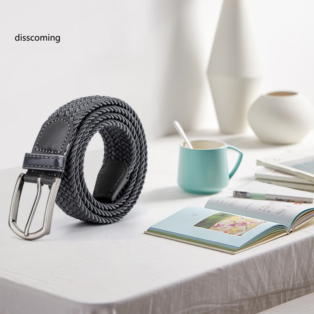 Băng Đô SL SL SL SL SL SL SL| Thắt Lưng Vải Co Giãn Khóa Cài Tùy Chỉnh Thoải Mái Bền Và Sành Điệu Cho Nam Mặc Thường Ngày Màu Sắc