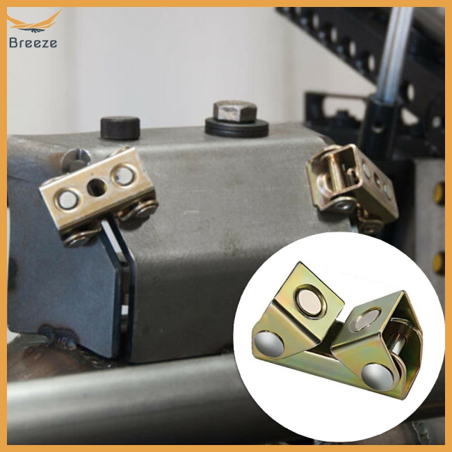 1 Giá Đỡ Kẹp Hàn Chữ V Bằng Kim Loại Từ Tính Có Thể Điều Chỉnh