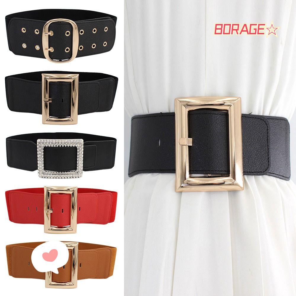 BORAG Thắt Lưng Co Giãn Thời Trang Dành Cho Nữ