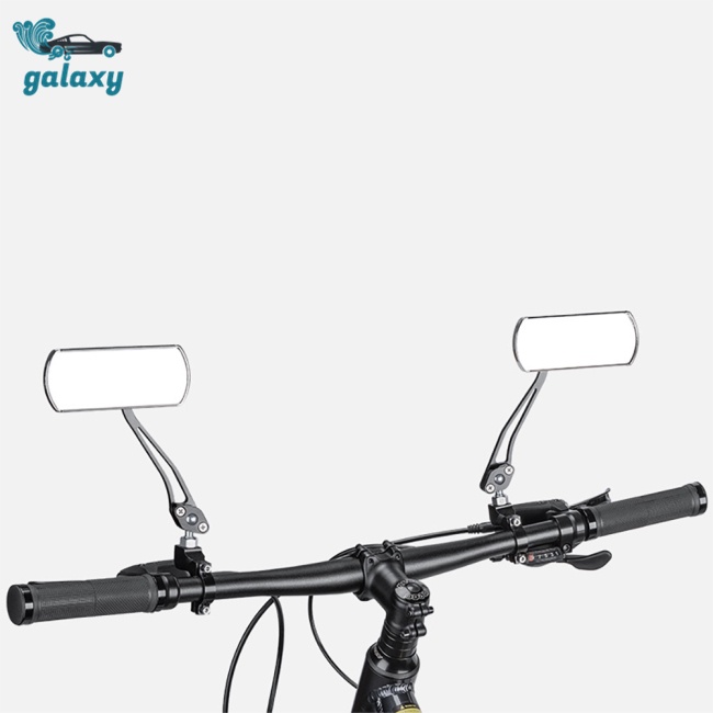 Galaxy 1 Cặp Gương Chiếu Hậu Xoay 360 Độ Bằng Hợp Kim Nhôm Gắn Tay Lái Xe Đạp