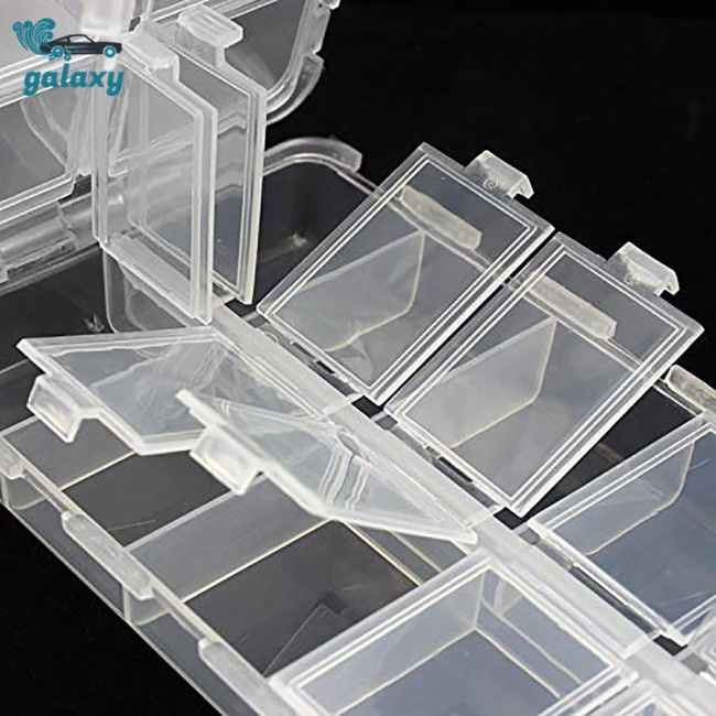 Galaxy Hộp Đựng Dụng Cụ Câu Cá 20 Ngăn Có Thể Điều Chỉnh