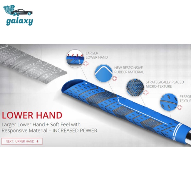 Galaxy Vỏ Bọc Gậy Đánh Golf Bằng Cao Su Chống Trượt 2 Màu Chuyên Dụng