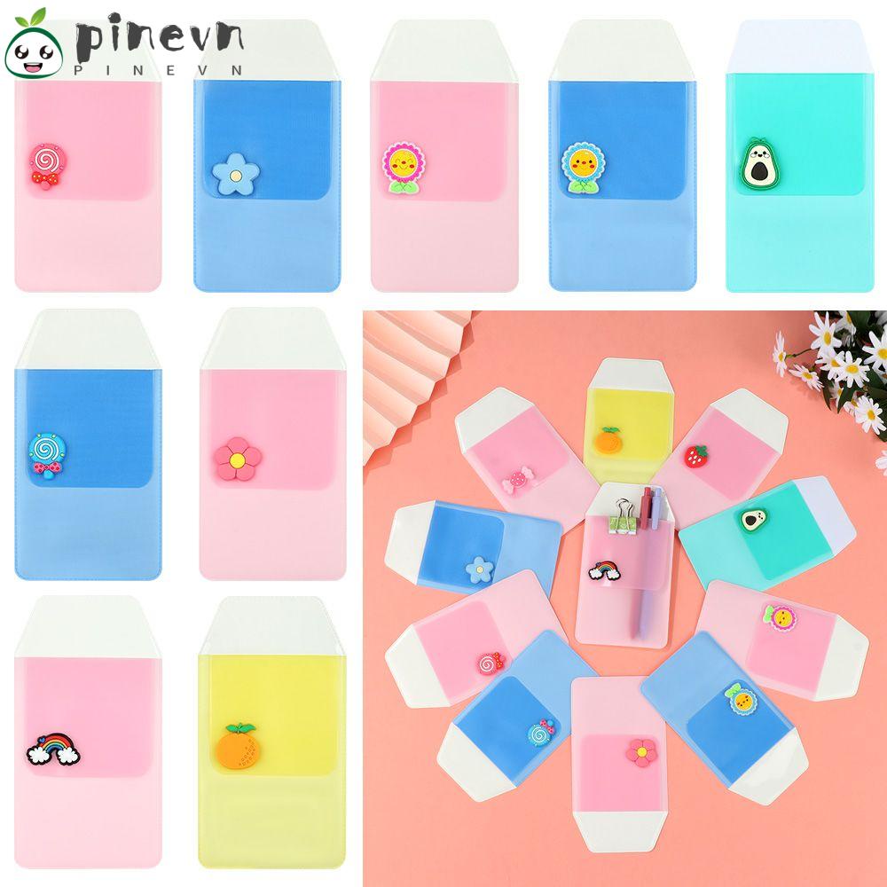 PINEVN Túi Đựng Bút Nhiều Màu Chống Rò Rỉ Nhỏ Gọn Cho Bệnh Viện / Văn Phòng Ốp