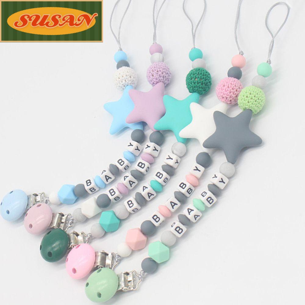 SUSANS Kẹp Ti Giả Bằng Silicone Không Độc Hại Dành Cho Trẻ Em