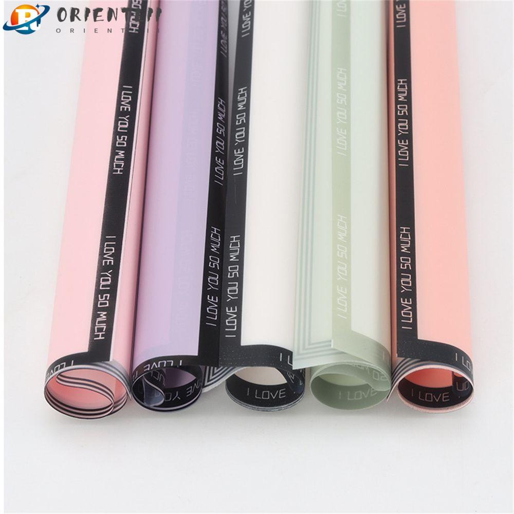 ORIENTLII Set 20 Giấy Gói Quà Hoa Xinh Xắn