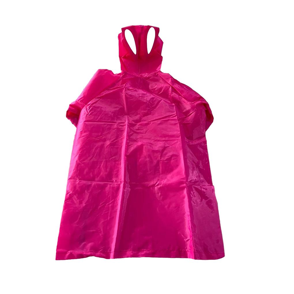 Áo Mưa Dây Rút 90cm - 130cm Chống Thấm Nước Thoáng Khí Có Túi Tiện Dụng Cho Bé