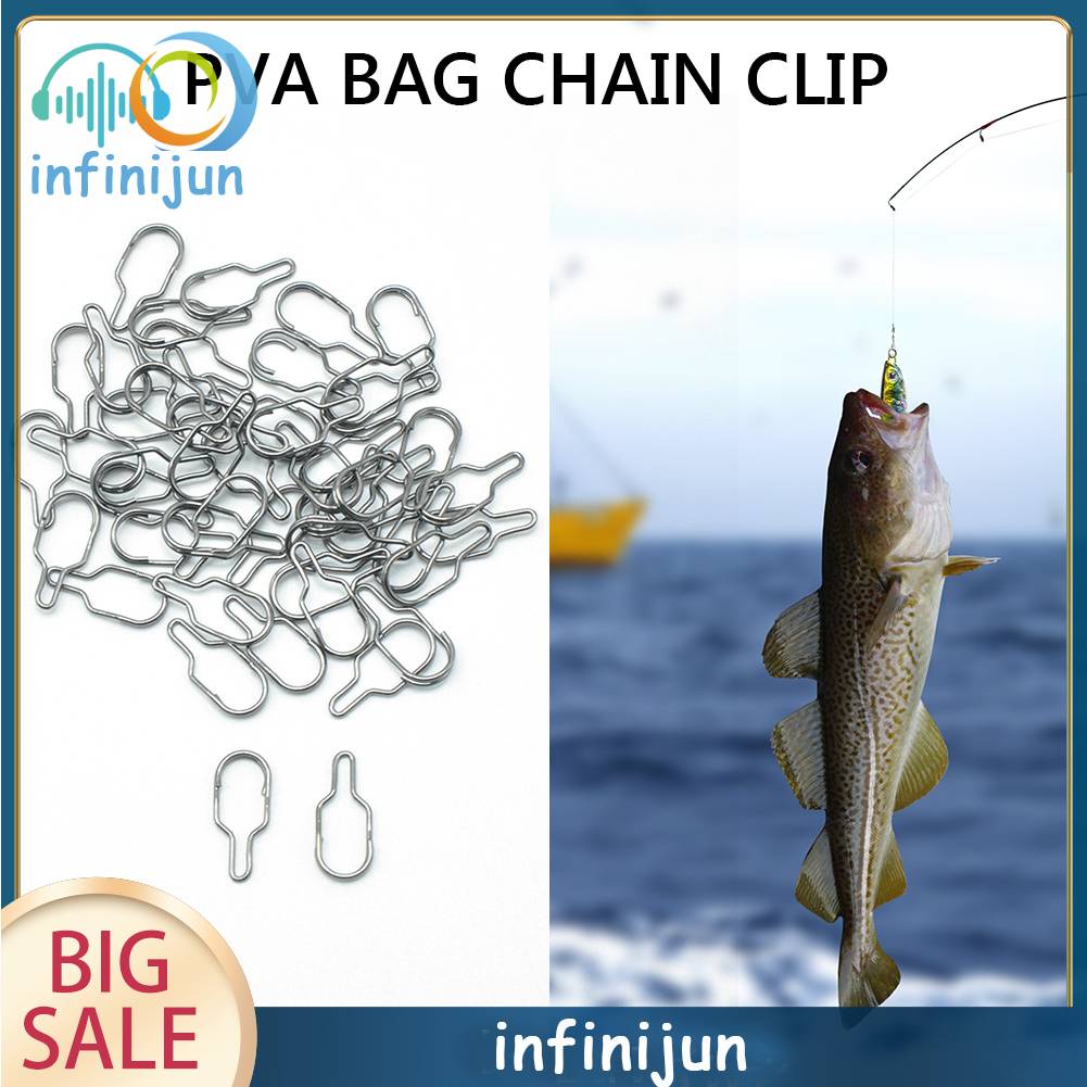 Set 50 Túi Lưới PVA Đựng Mồi Câu Cá Tiện Lợi