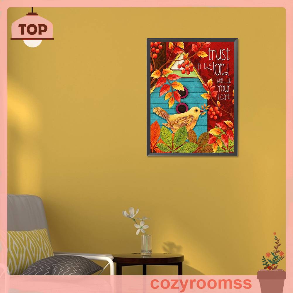 Tranh Đính Đá Kim Cương Toàn Bộ 5D DIY Hình Vẽ Thiên Nhiên