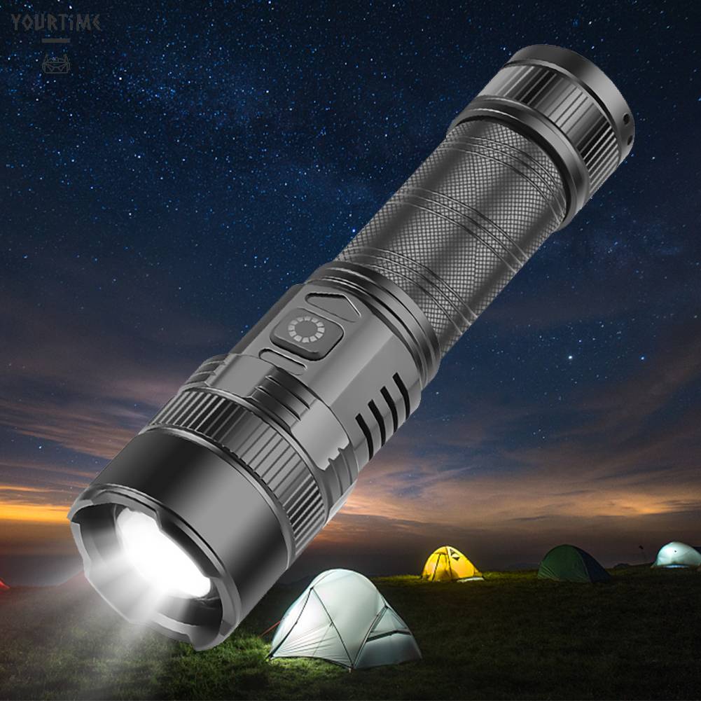 Đèn Pin LED IPX4 Chống Nước 5 Chế Độ Tiện Dụng