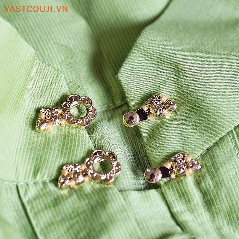 Vastji Nút Cài Áo Bằng Kim Loại Phong Cách Hanfu Tang Cổ Điển DIY