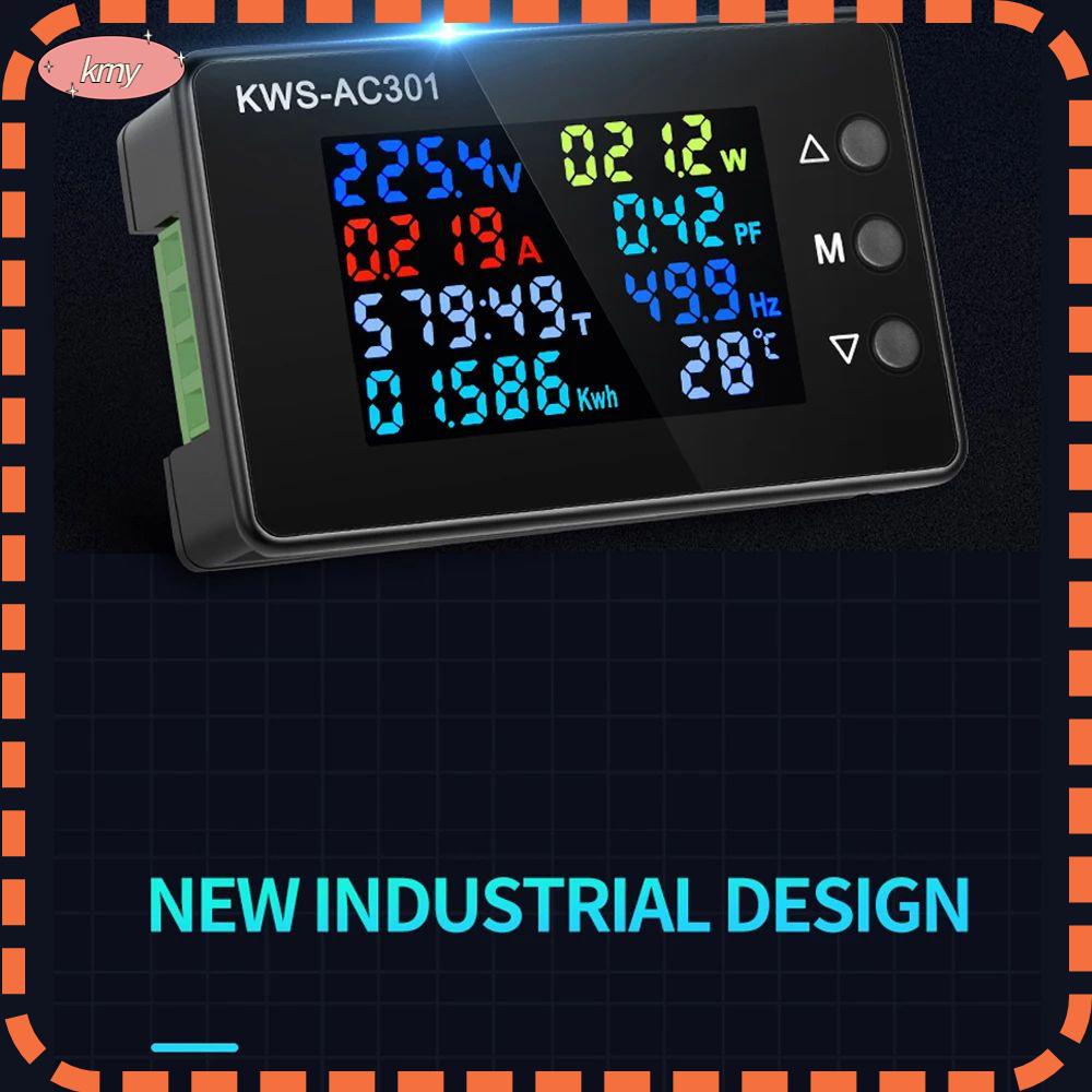 KRNY Vôn Kế Kỹ Thuật Số Độ Chính Xác Cao 0-100A AC 50-300V