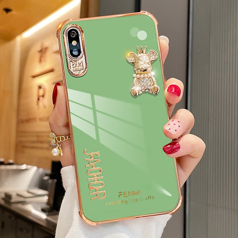 Ốp Điện Thoại Họa Tiết Hoạt Hình Dễ Thương Cho iphone xsmax X / xs 6plus 7 / 8p