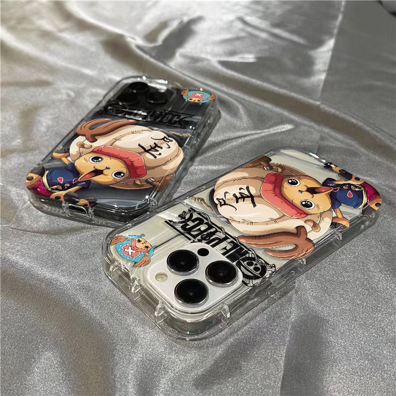 Ốp Điện Thoại Mềm Trong Suốt Hình OSFD Dễ Thương Cho Apple plussins / 8 Cute xr7 11 Chopper / iPhone14promax / 1312