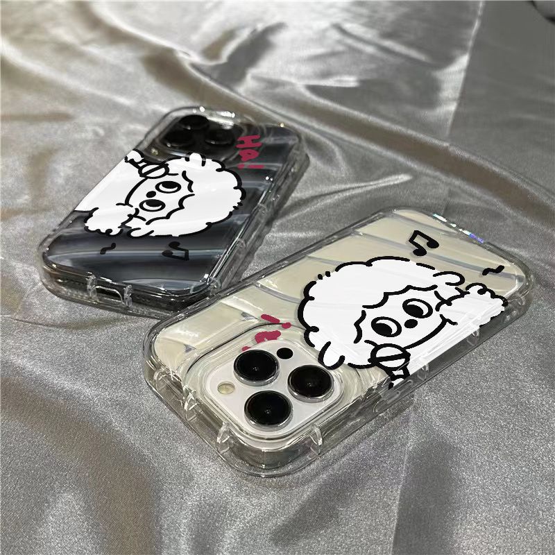 Ốp Điện Thoại Mềm Trong Suốt Hình Cừu Dễ Thương Cho iPhone14promax 8MMQ 811 / Ha71312 / xr