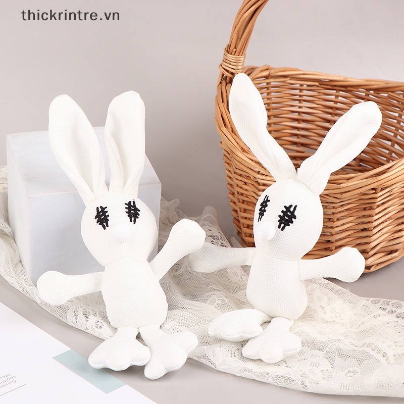 1 Móc Khóa Thỏ Nhồi Bông Đáng Yêu